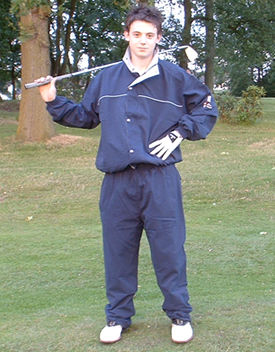 St Andrews Classic II Advanced Waterproof Suit Navy/Navy