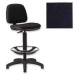 Standard Draughtsmans Chair - Black