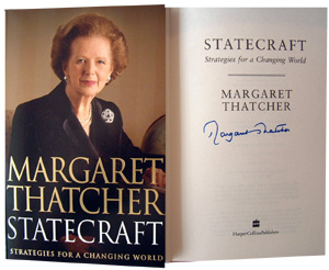 Unbranded Statecraft - Signed by Margaret Thatcher