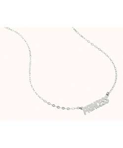 Sterling Silver Princess Necklet