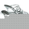 All other materials. Heel height 9 cm (3 ins).