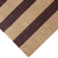 Striped Jute Rug - Espresso me