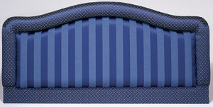 Stuart Jones- Bayswater- 4FT 6" Fabric /Damask Headboard