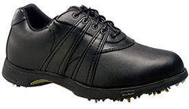 Demonstrating the importance of comfort and fit. Stuburts Concept Lite golf shoe features leather