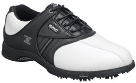 Fit and comfort is everything a golfer needs. Action leather and micro-Fibre uppers combine with