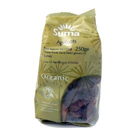 Unbranded Suma Organic Apricots - 250g