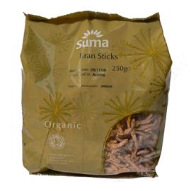 Unbranded Suma Organic Bran Sticks - 250g