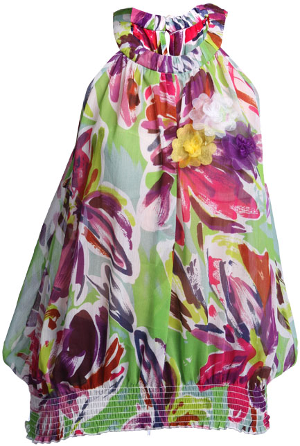 Unbranded Suman chiffon floral blouse