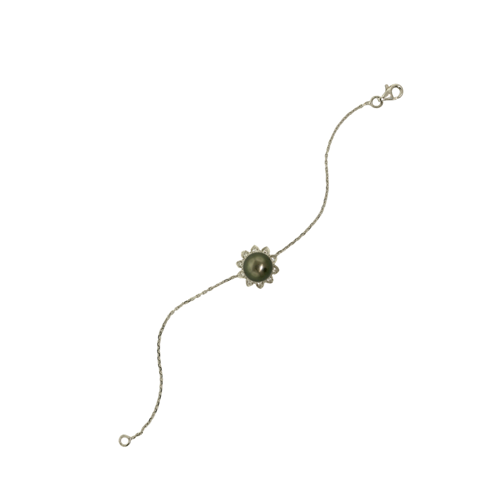 Unbranded Sunrise and Eclipse Bracelet - Tahitian Pearl