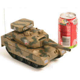 Super Mini Radio Control BB Shooting Power Tank is