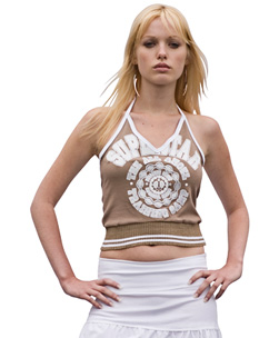 Superstar Crop Top Mocha S/M