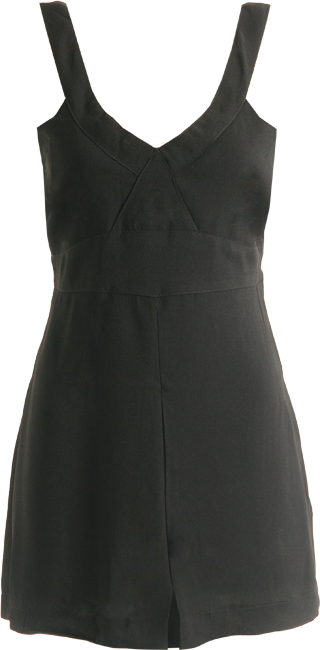 SuzieCrepe v-front pinafore