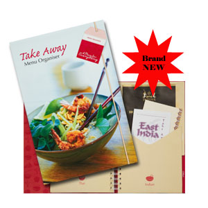 Unbranded Take Away Menu Organiser