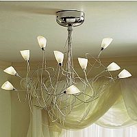 Tangle Ten Way Ceiling Light