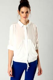 Unbranded Tanya Blouse with Drawstring Hem