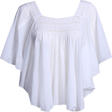 Unbranded Tara crochet trim blouse