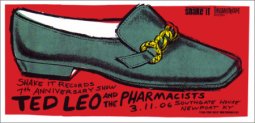 TED LEO AND THE PHARMACISTS Southgate House Newport Ky - 11th March 2006 - by Print Mafia Limited Ed