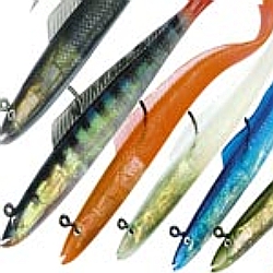 Unbranded Tempest Sidewinder Sandeels - 4inch - Mackerel