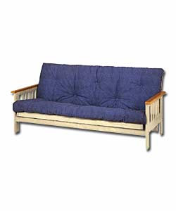 Tennessee Buttermilk Futon/Denim Mattress