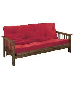 Tennessee Walnut Futon with Wine Mattress