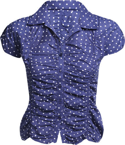 Unbranded Tereza polka dot blouse