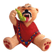 Tex Figurine Bad Taste Bear