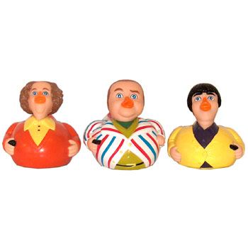 The 3 Stooges Celebriducks Gift