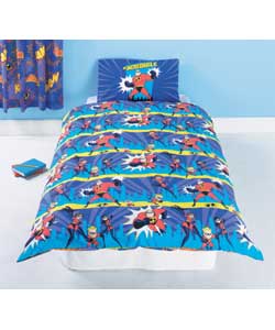 The Incredibles Single Duvet Cover Set