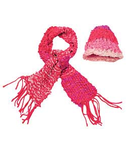 Unbranded Threadz Beanie and Scarf Twin Pack