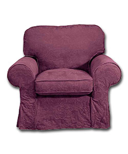 Tignes Aubergine Chair