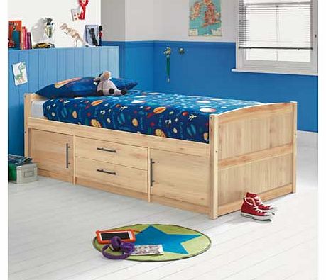 Unbranded Tilly 2 Drawer Pine Cabin Bed with Elliott