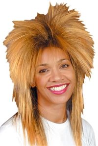 Tina Wig (Red/Black)