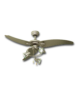 Titanium Effect Ceiling Fan