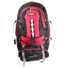 Unbranded Tomahawk 75/85L Rucksack (red)