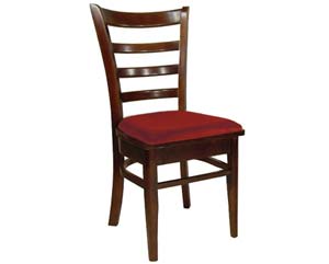 Unbranded Torrassa dining chair upholstered dark oak