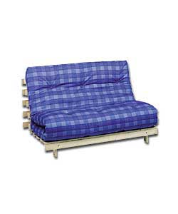 Tosa Futon/Blue Check Mattress