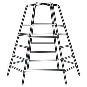 Unbranded TP838 Explorer Climbing Frame