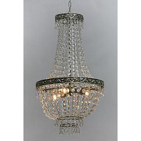 Unbranded TRACH031 3H SL - Acrylic Bead Chandelier