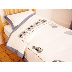 Unbranded Train, Truck and Car Duvet Set