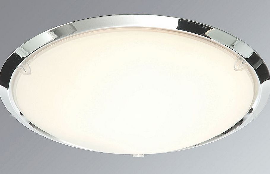 Unbranded Treviso Rim Bathroom Ceiling Light Chrome Effect