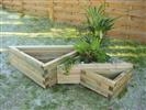 Unbranded Triangular Planter Box: Small