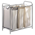 Triple Laundry Sorter