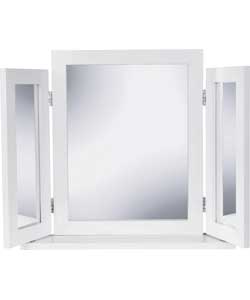 Unbranded Triple Mirror - White