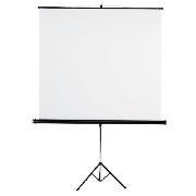 Unbranded Tripod Projector Screen - 155 x 155