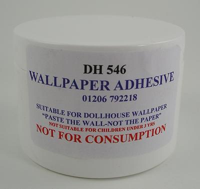 Tub of Dolls House Wallpaper Paste