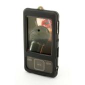 Tuff-Luv Twin Silicone Skin Case Cover For Sony Walkman NWZ-A82X / NWZ-A7XX Series (Black / Graphite