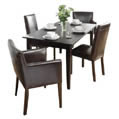 Tuscany 2 Carver Chairs - Choc