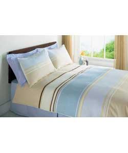 Tuscany Double Duvet Cover Set - Blue