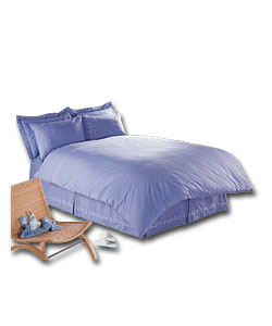 Tuscany King Size Valance Blue