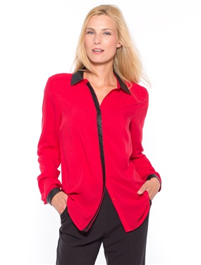 Unbranded Two-Tone Blouse, Standard Bust Fitting